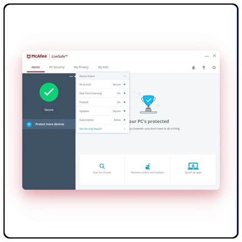 mcafee livesafe repair tool.